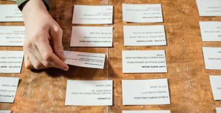 Arte y diseño en tarjetas de visita