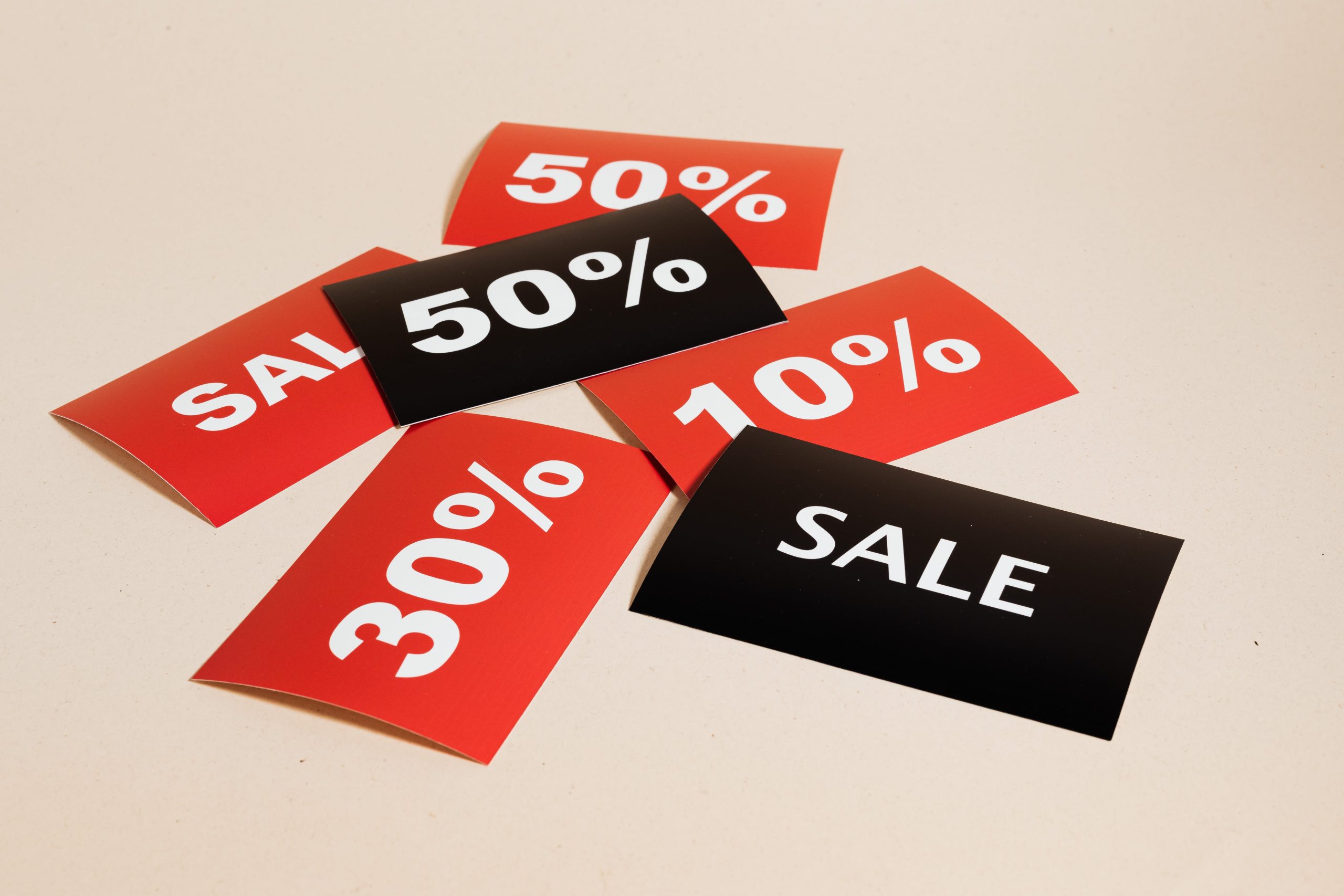 Cartelería para el Black Friday